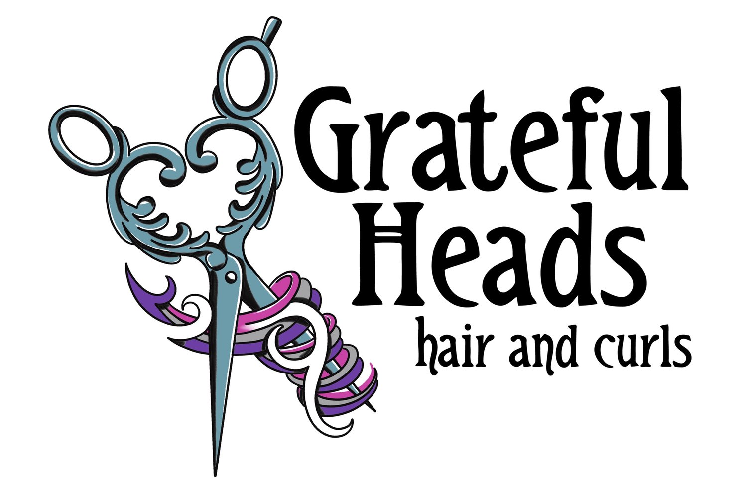 Grateful Heads hair and curls