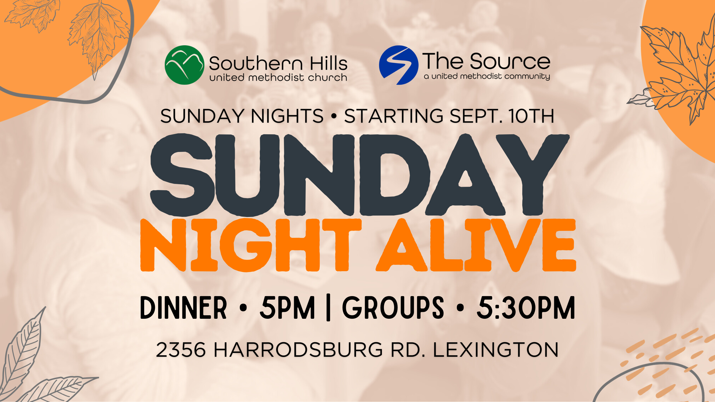 Southern Hills - Sunday Night Alive Event Promo Graphic