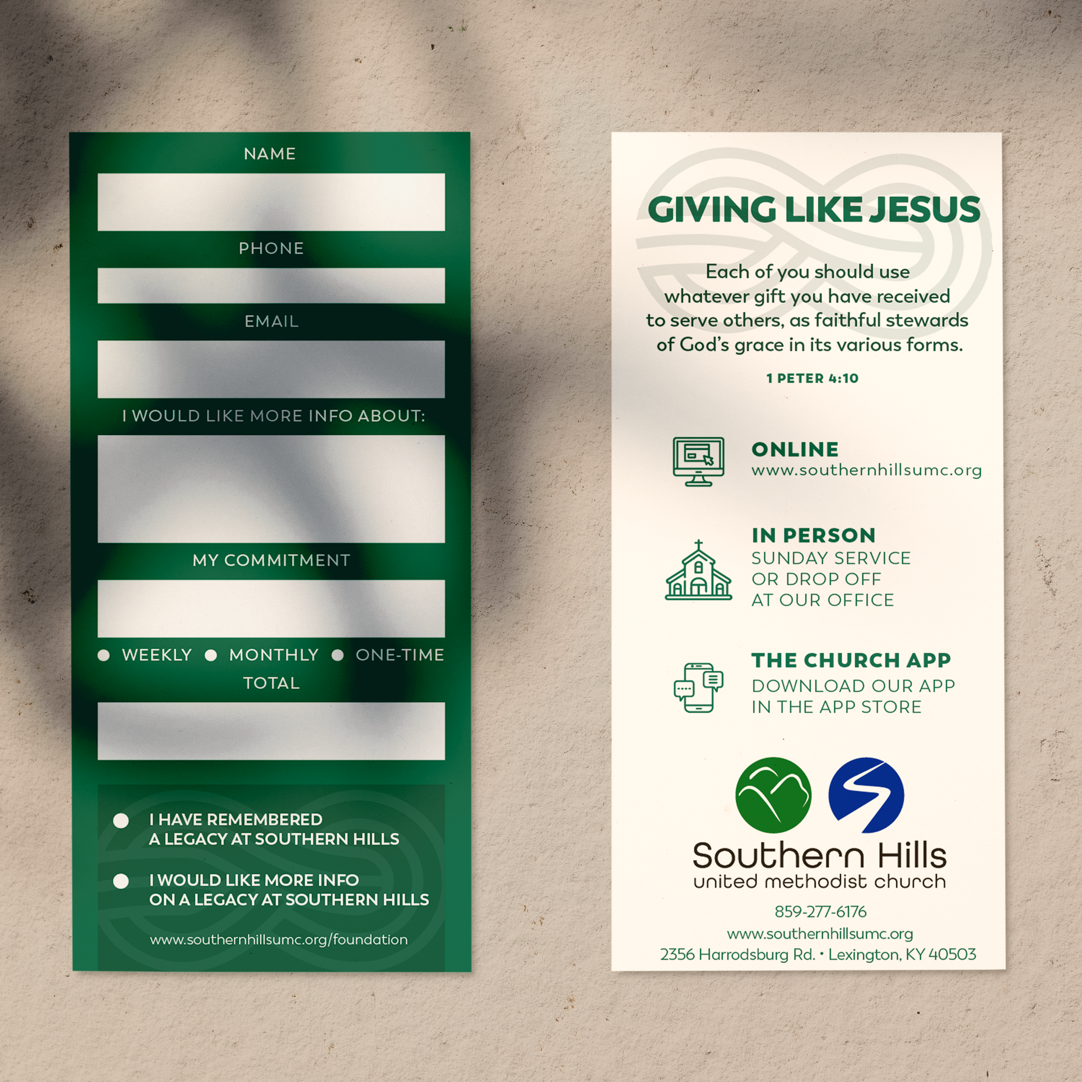 Southern Hills - Rack Cards - Giving 2023