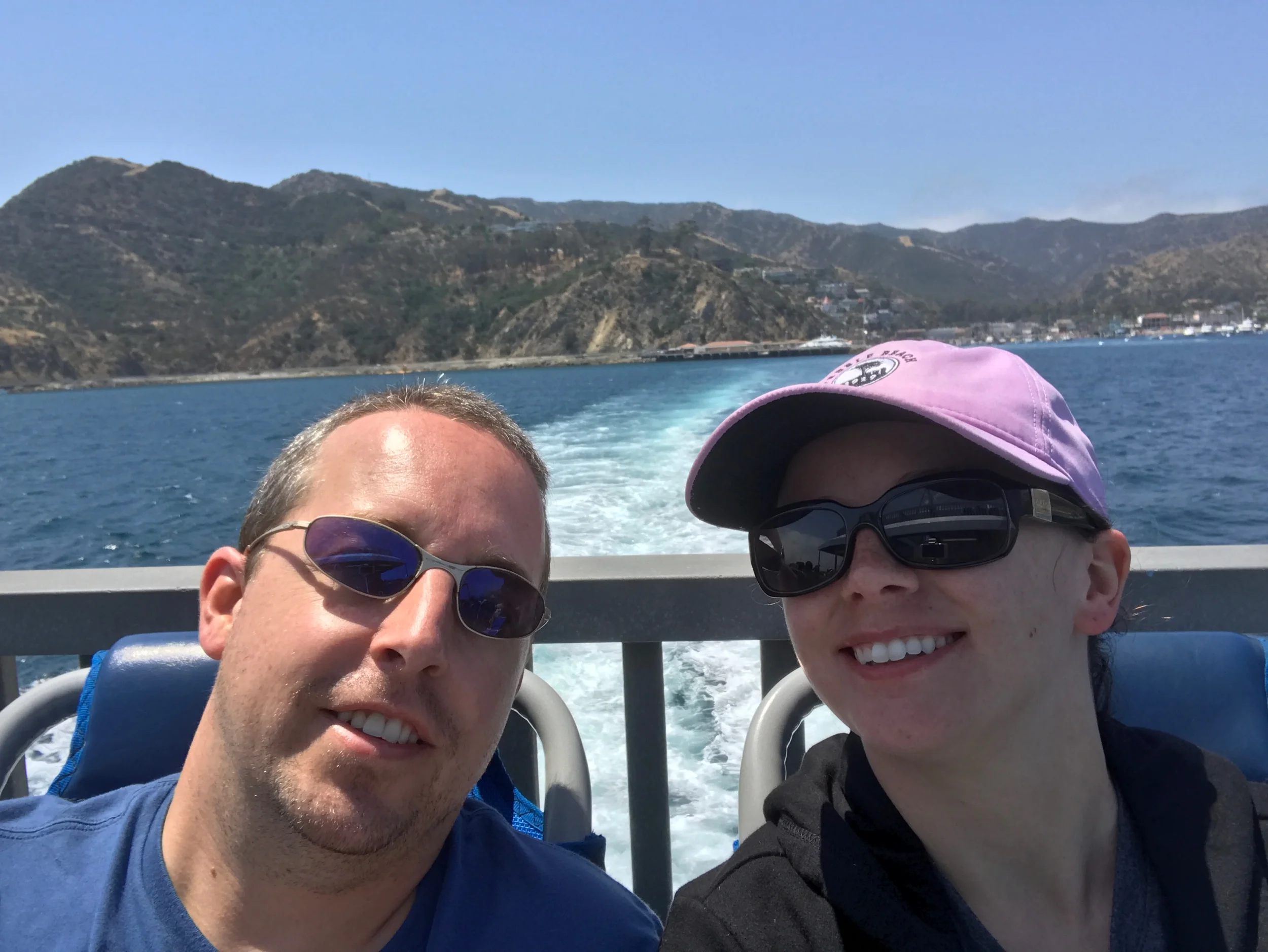 On the Ferry Headed Back to Long Beach