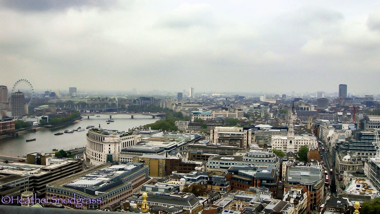 City of London from St. Paul’s Cathedral