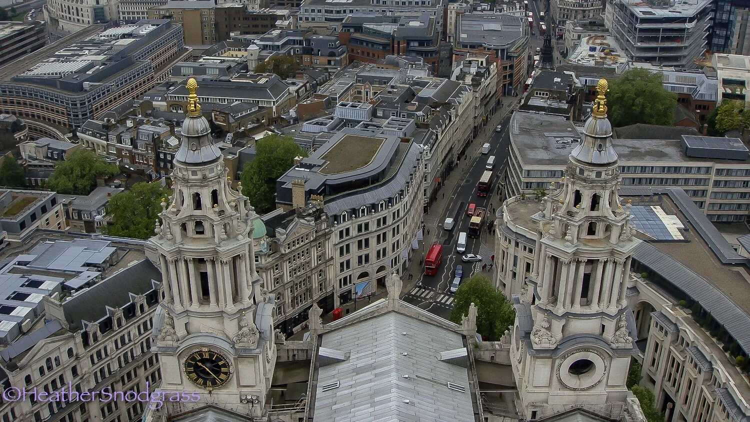 Above St. Paul’s Cathedral
