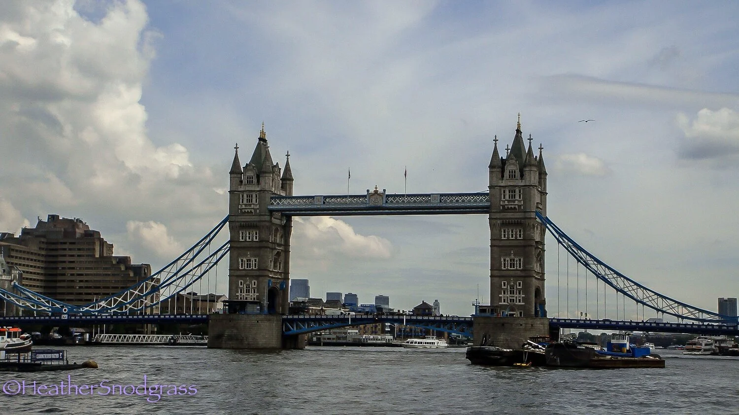 Tower Bridge which is commonly and incorrectly referred to as London Bridge