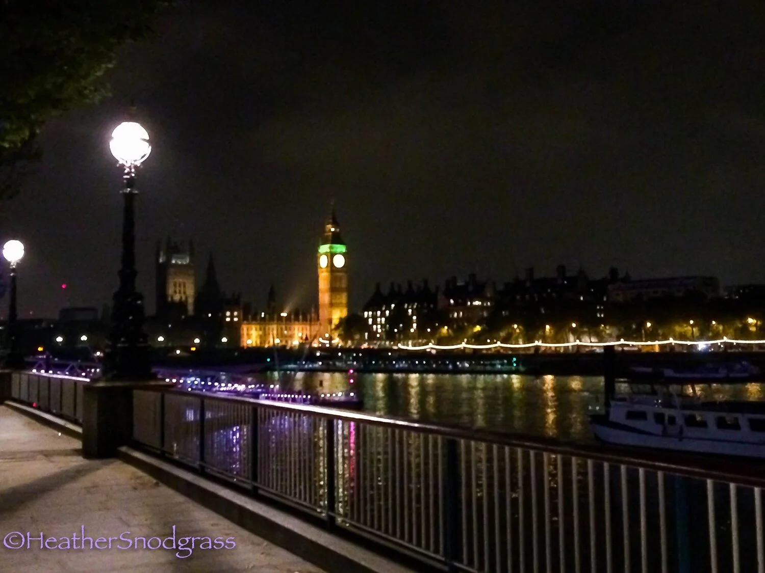 Big Ben at night