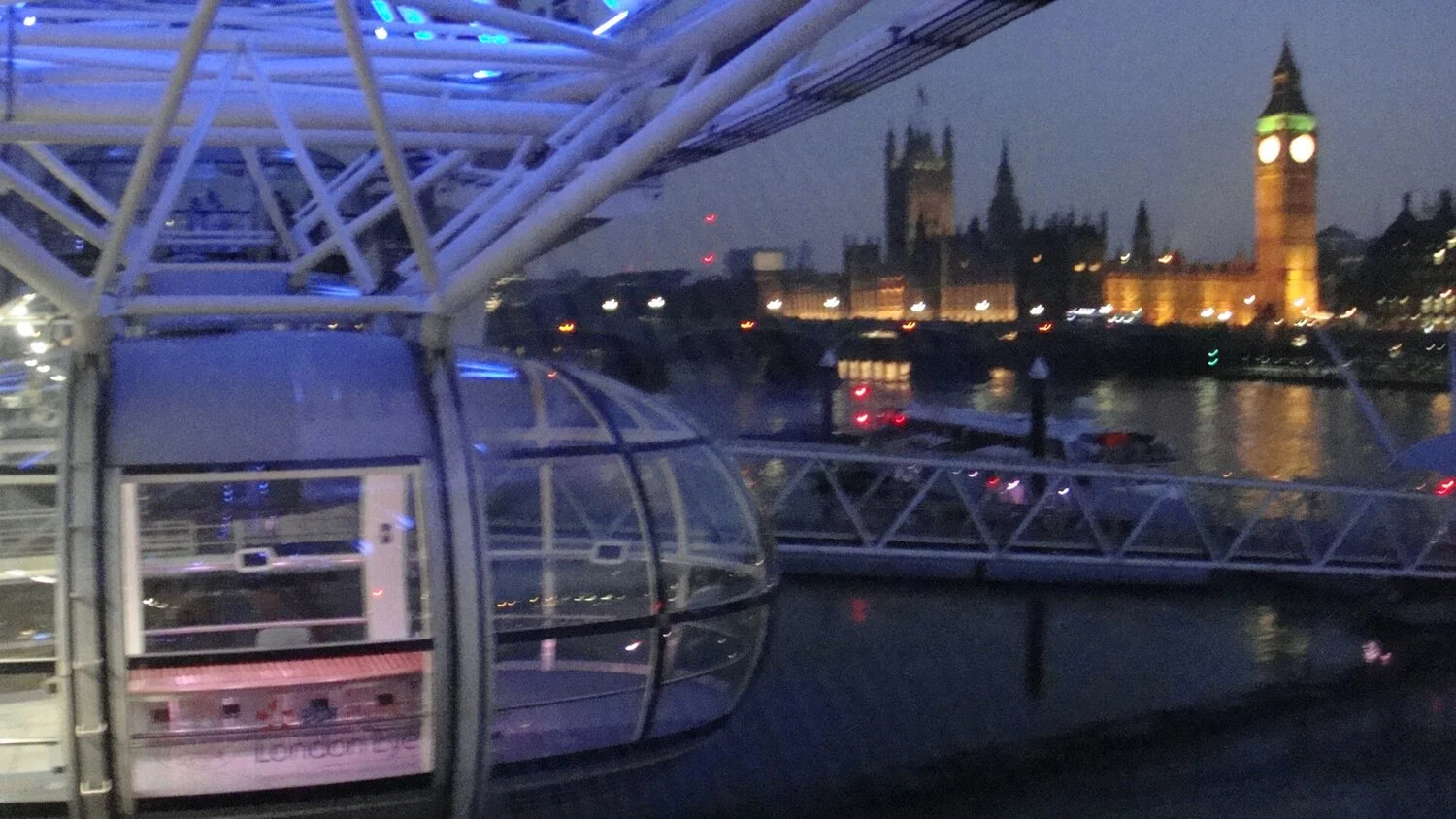 The London Eye and Big Ben