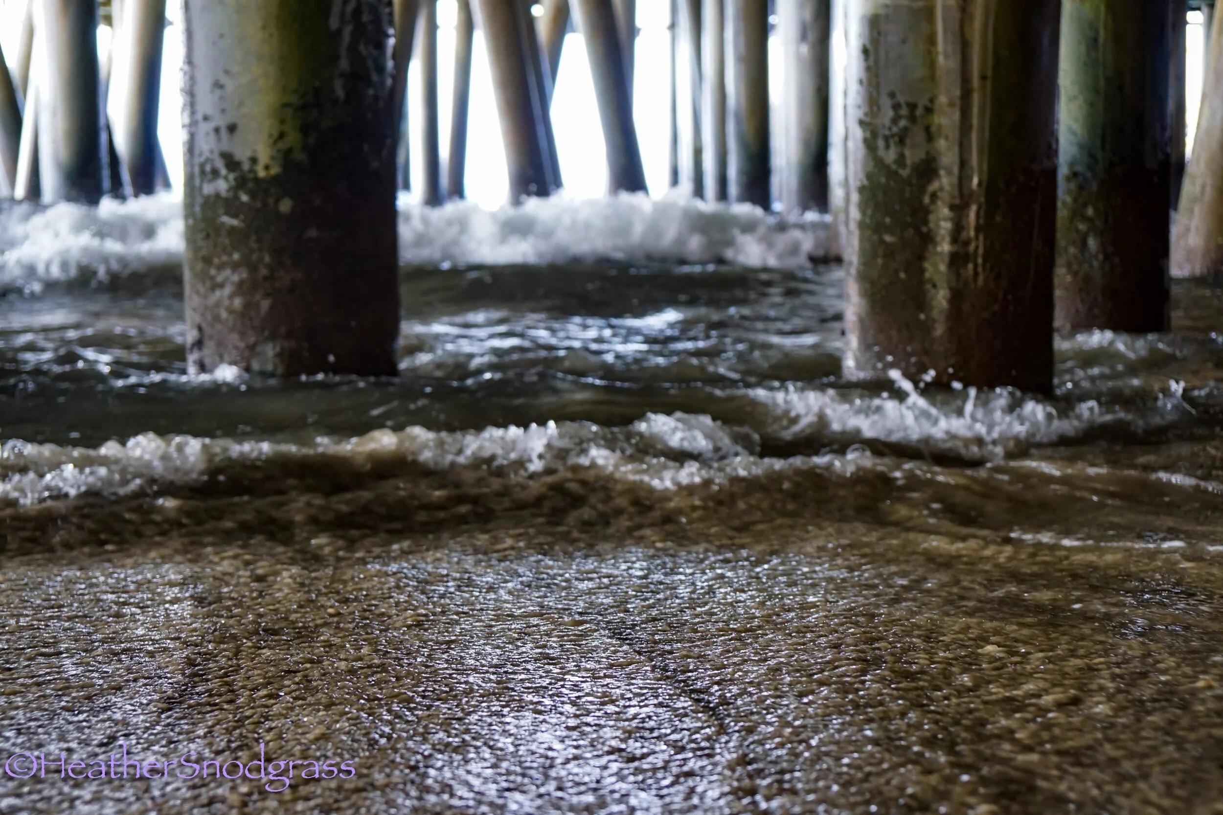 Under Santa Monica Pier