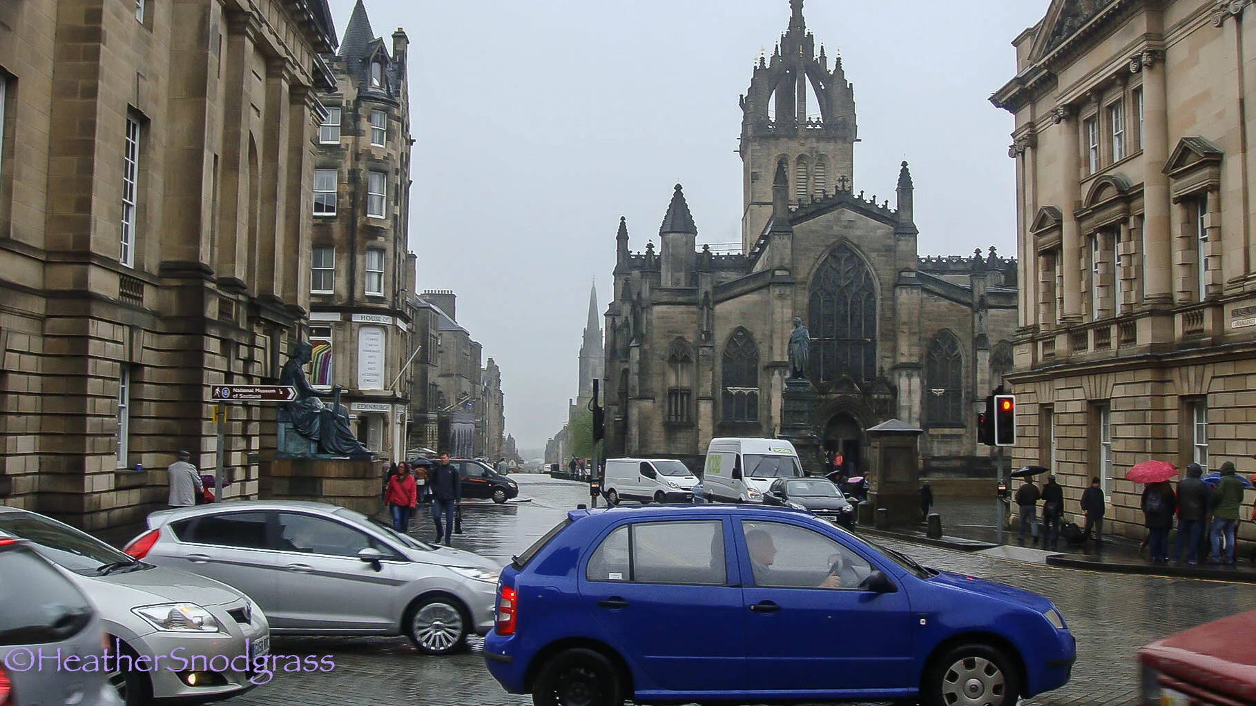 Edinburg: A mix of historic and gothic, and modern