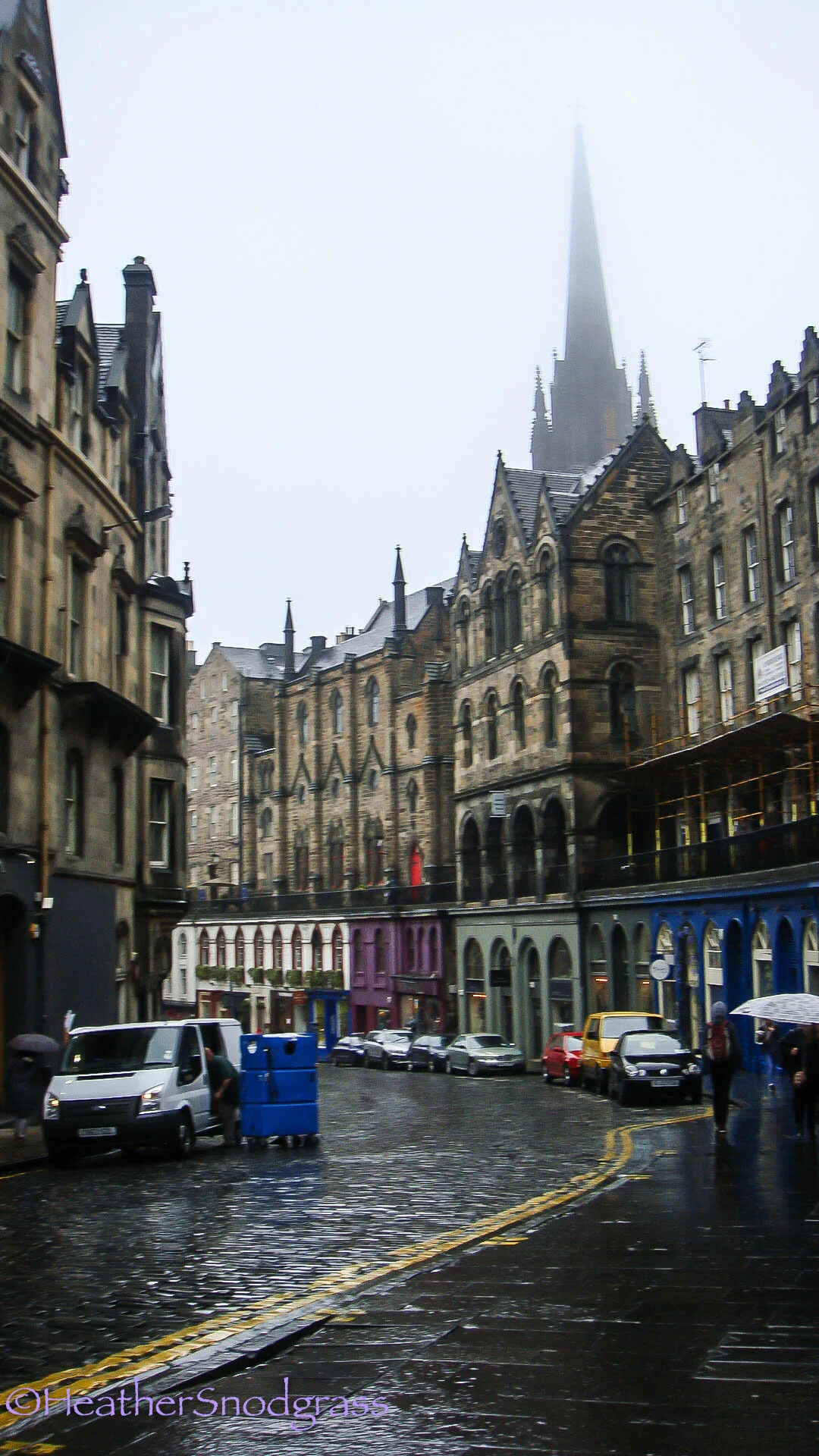 Victoria Street AKA Colorful Street Edinburgh