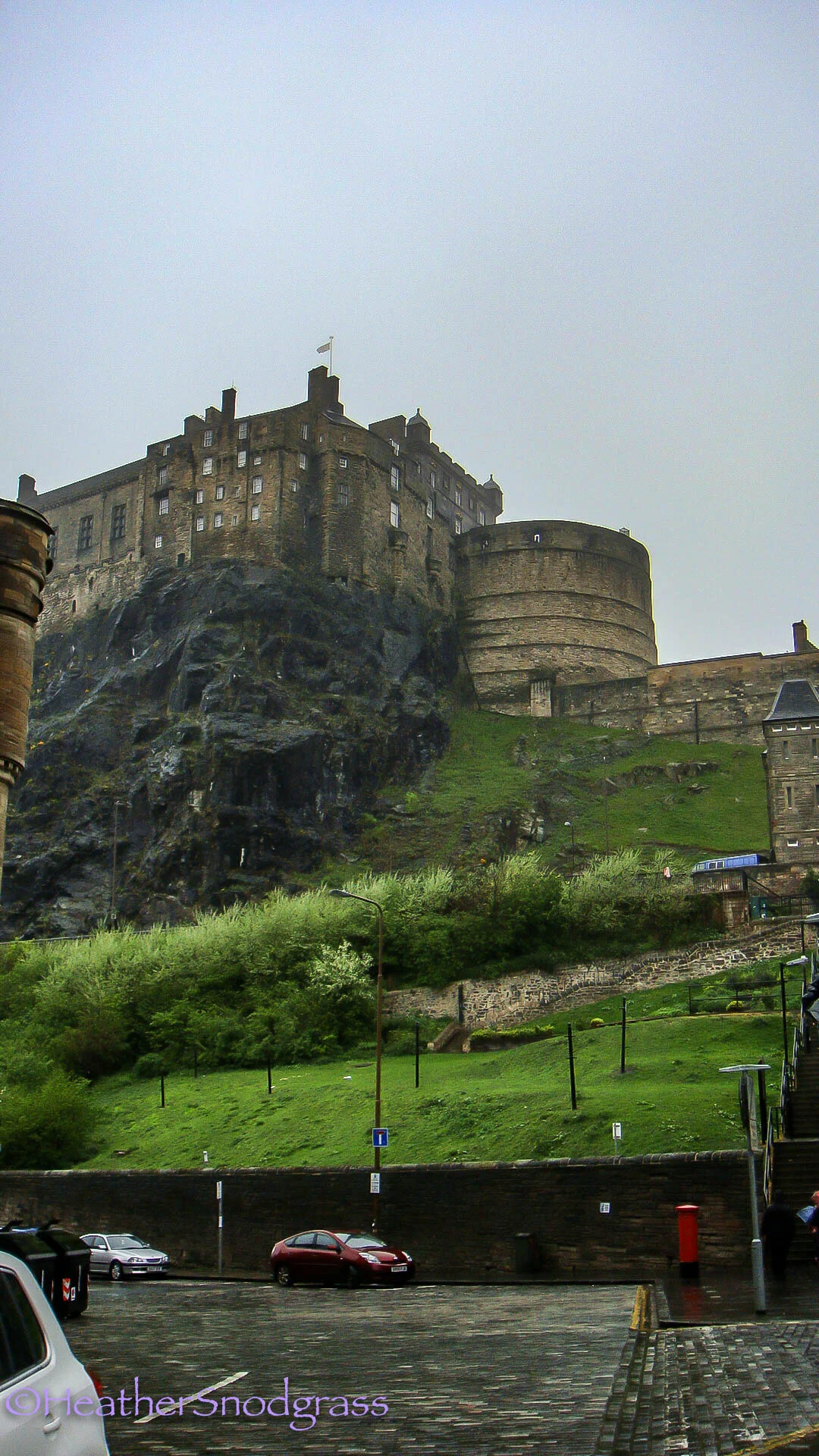 Edinburgh Castle on the Plug of an Extinct Volcano