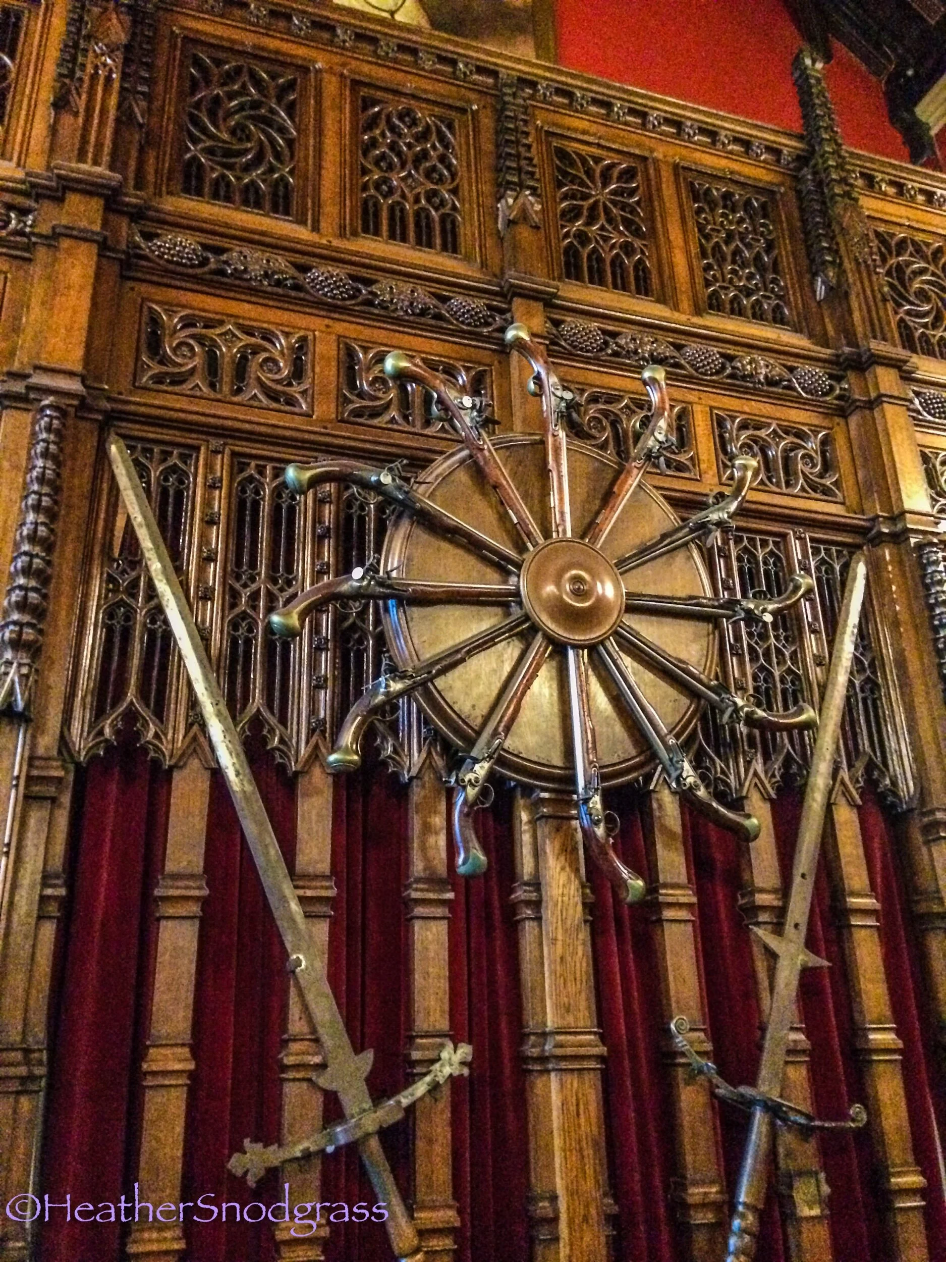 Weapon Wheel in Edinburgh Castle