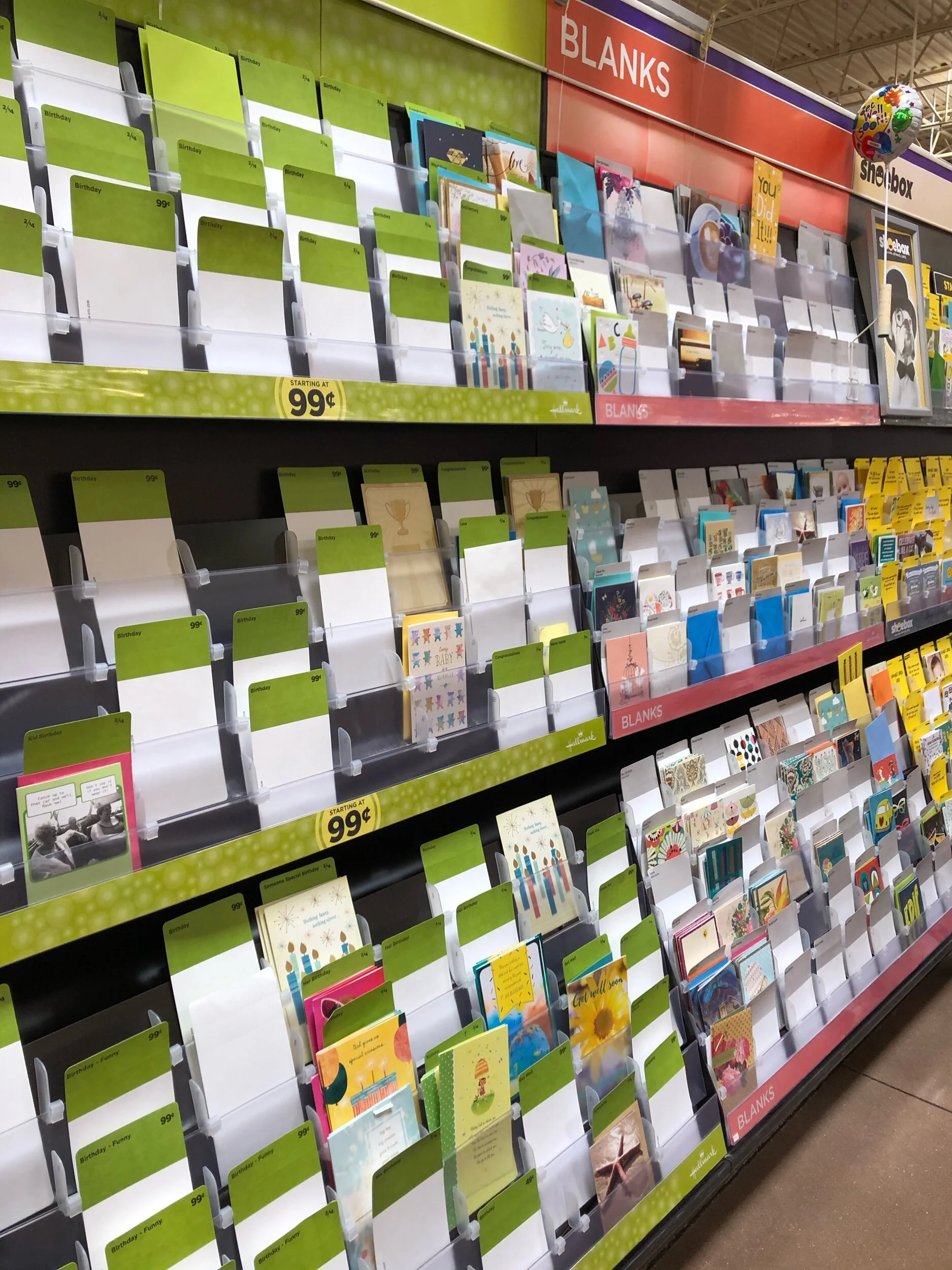 More cards out of stock