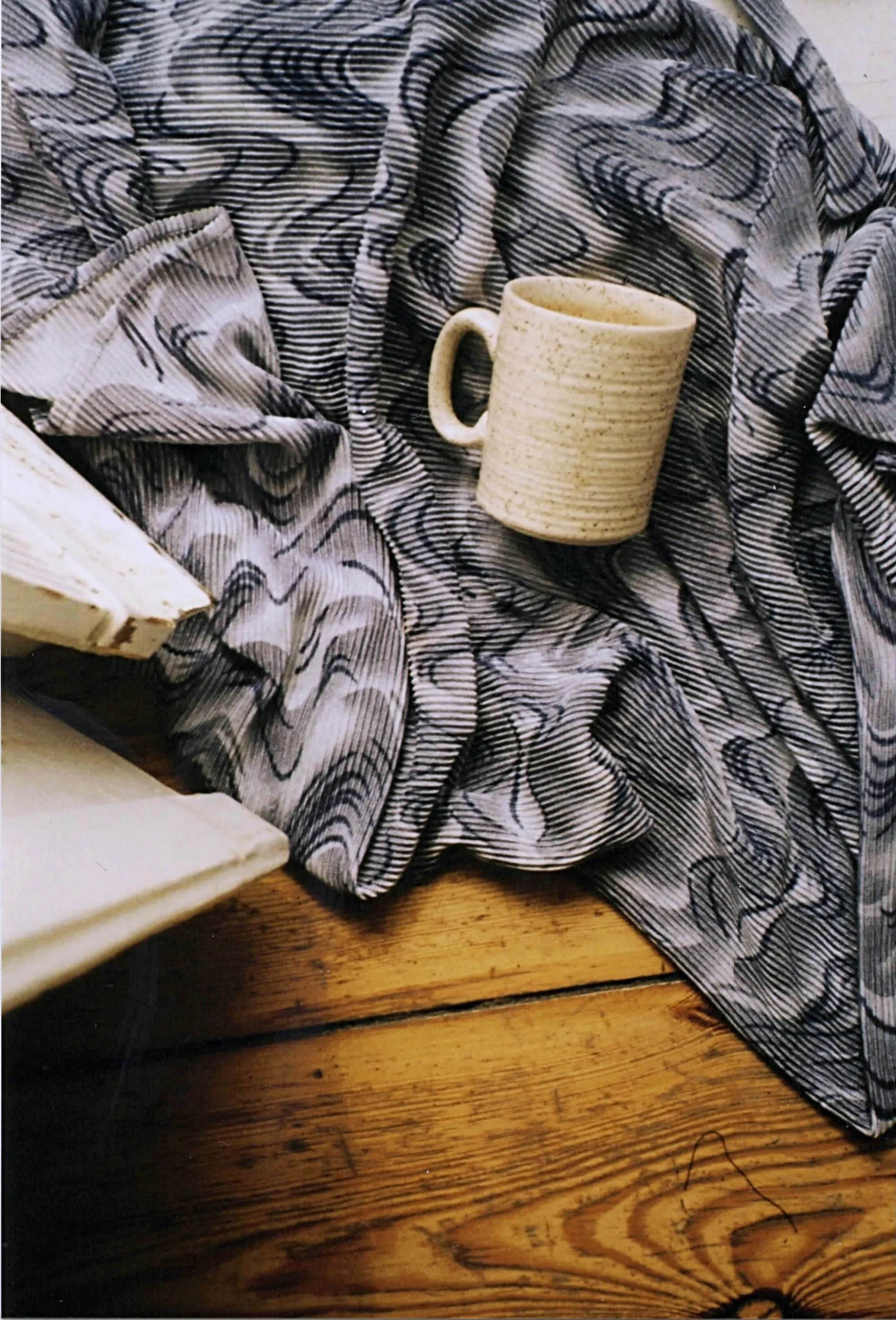 spotted beige mug churchill ceramics