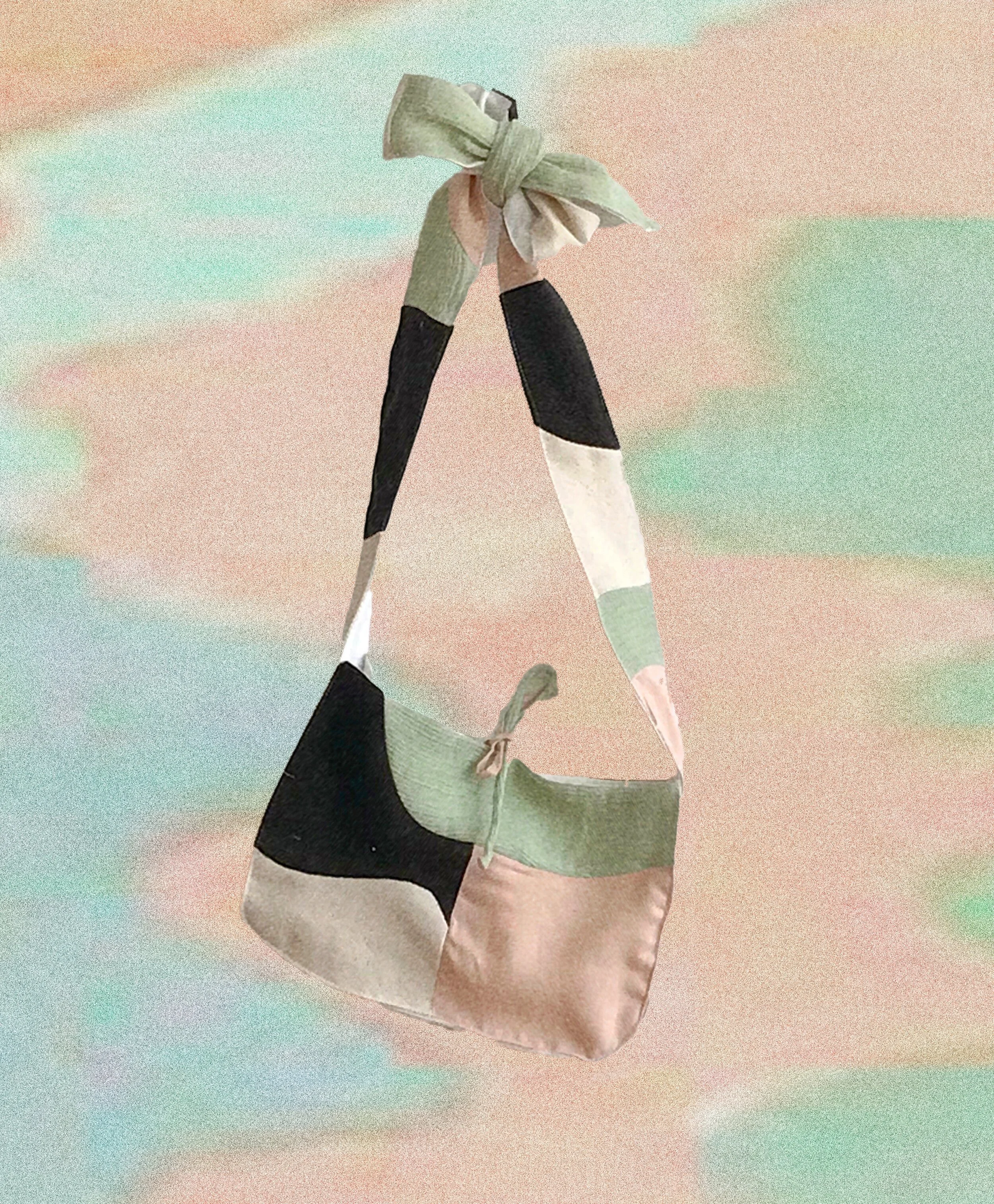 BABY BOW BAG / patchwork 01