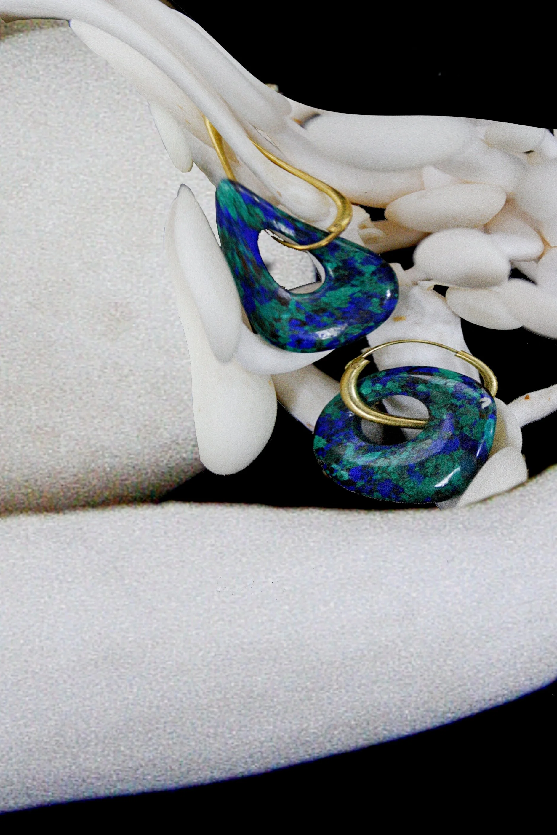 malachite azurite hoops