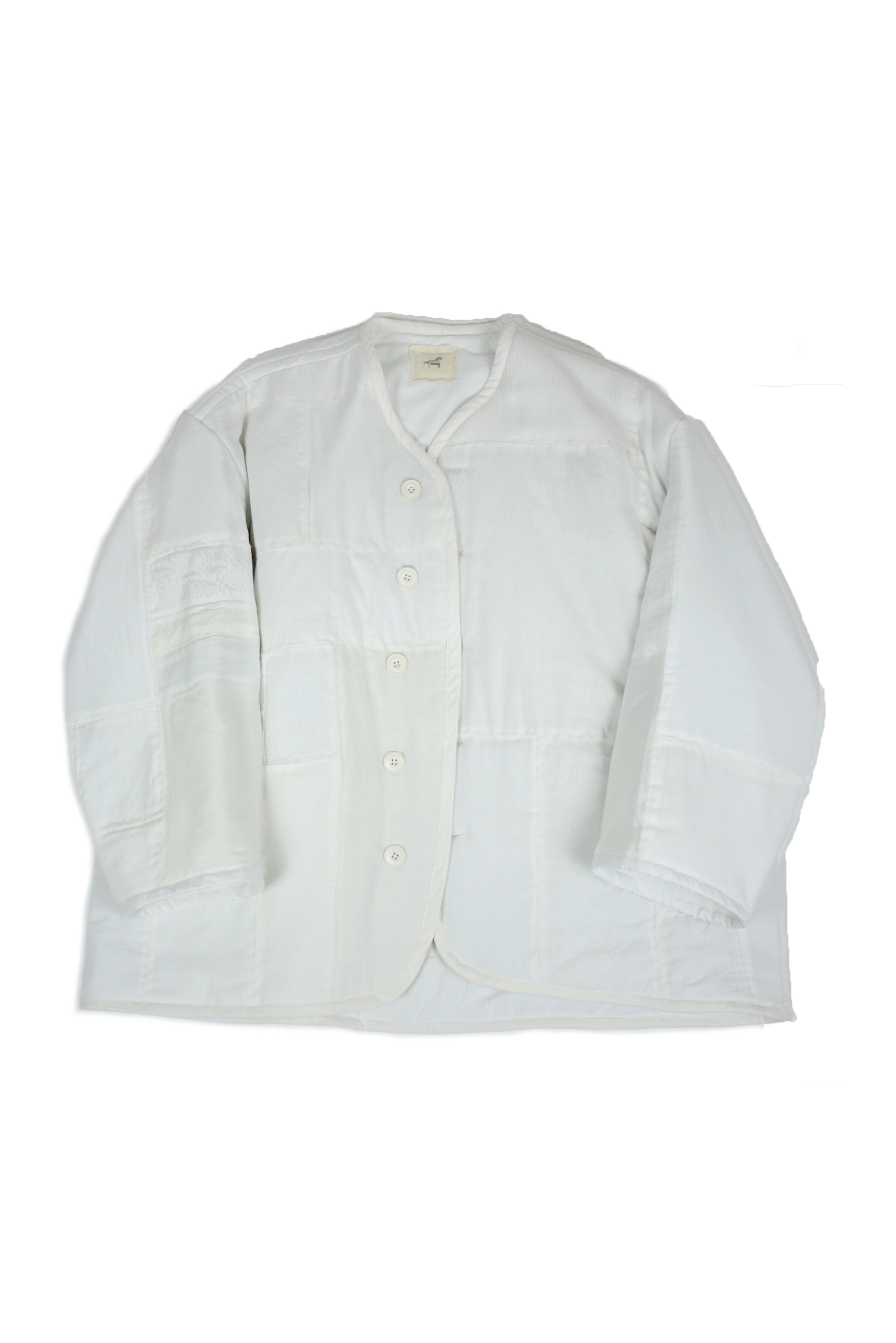 T37 quilt 00 liner off white