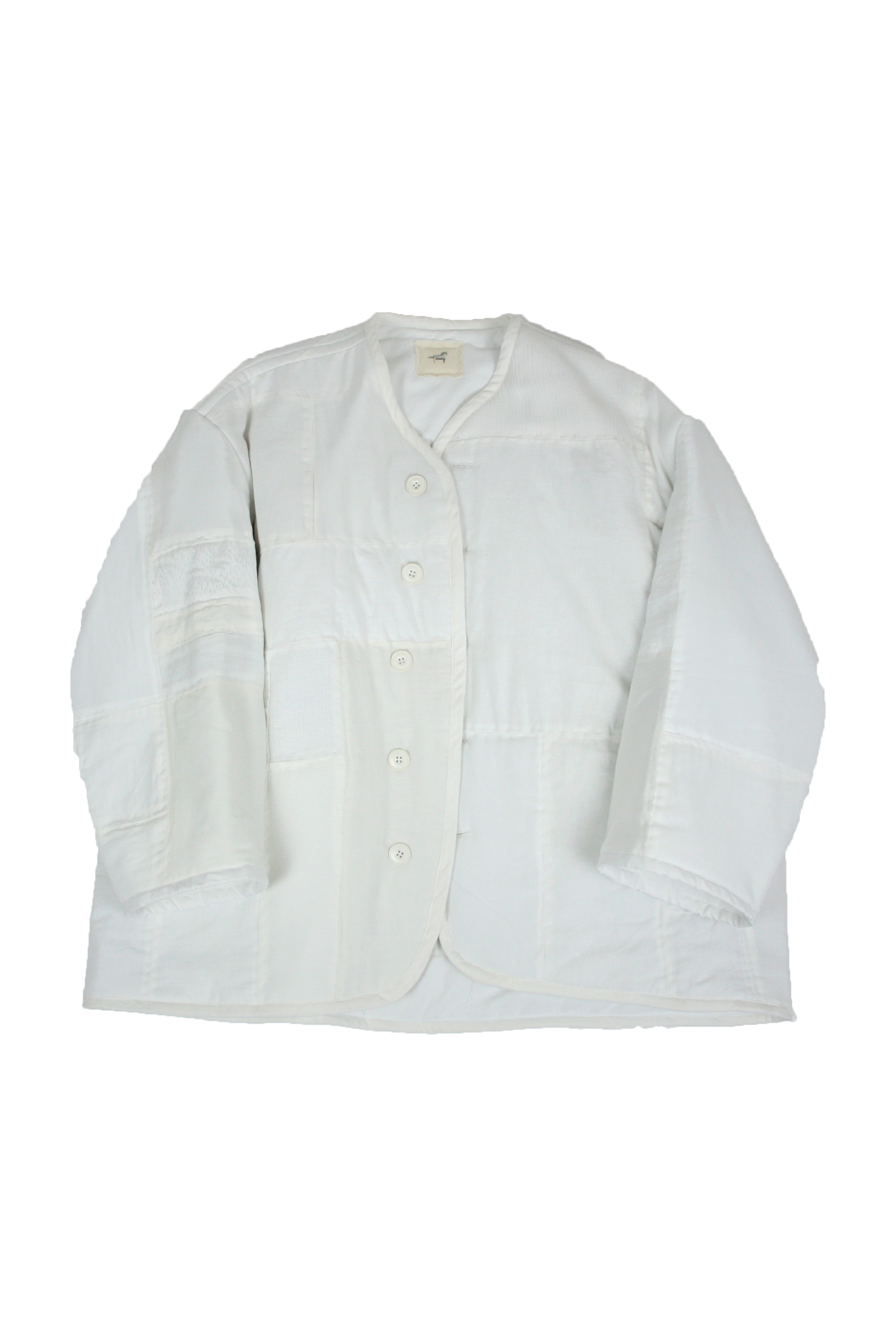 T37 quilt 00 liner off white