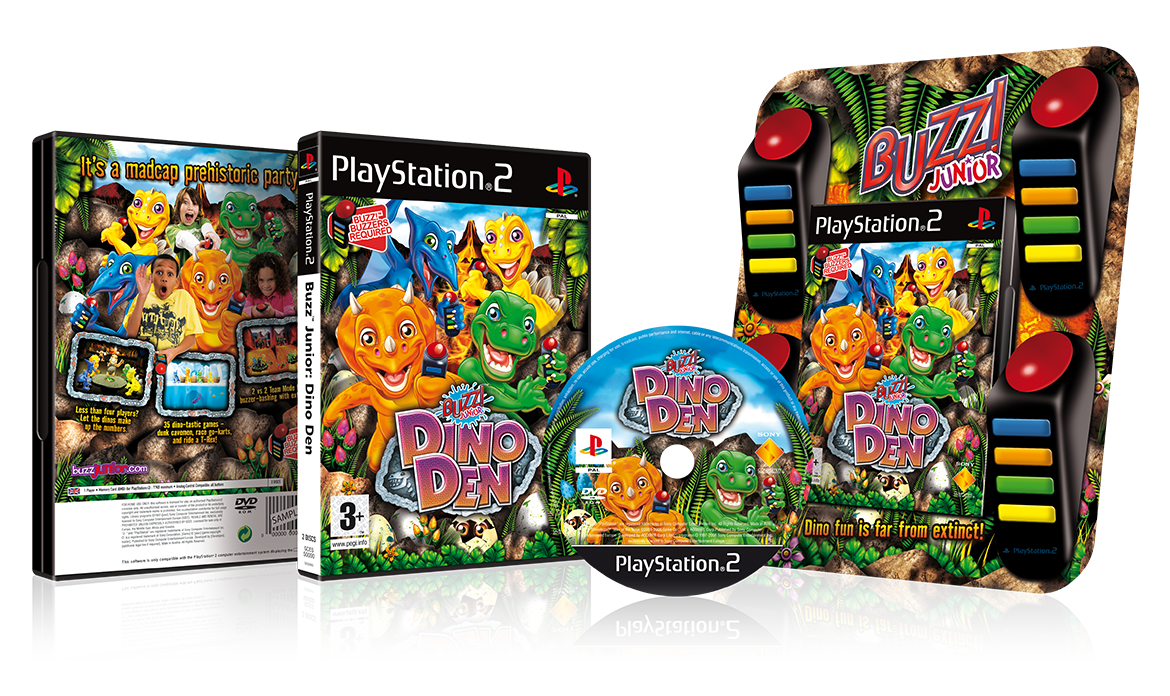 PS2 Buzz Junior Dino Den