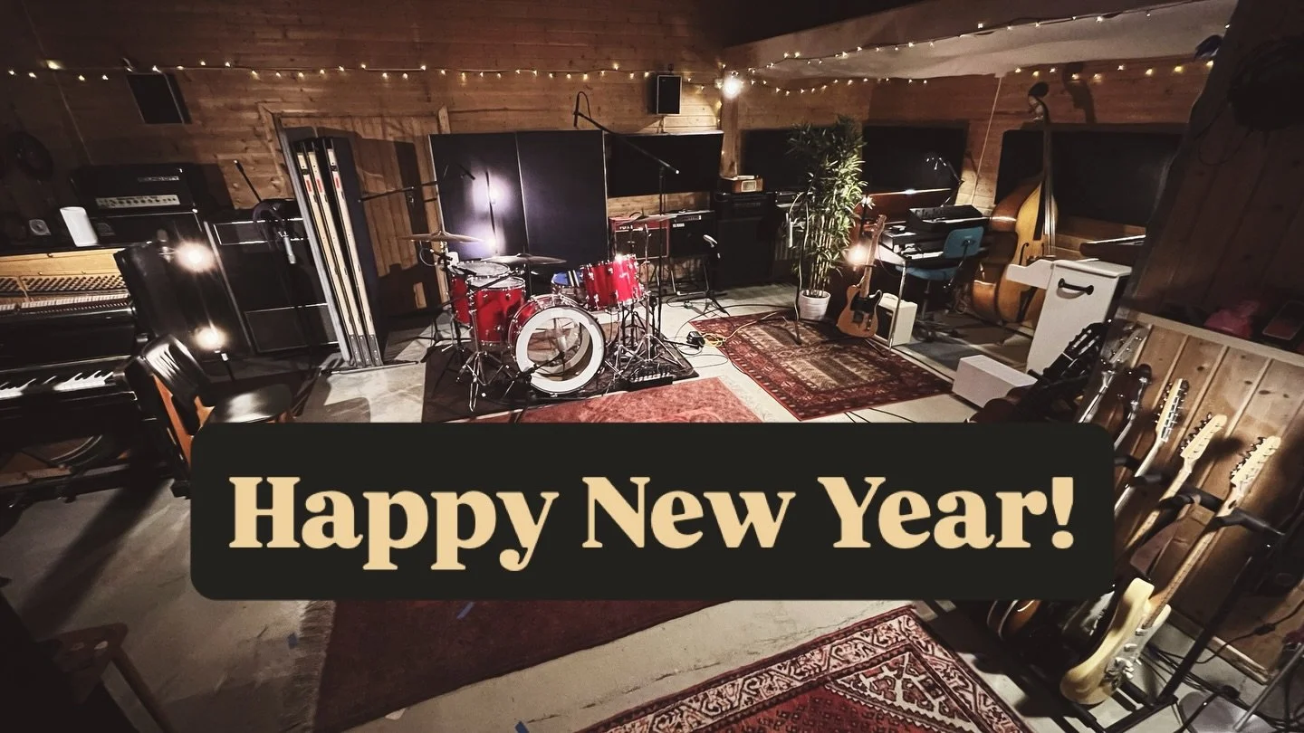 Happy New Year!

We&rsquo;re really looking forward to the projects that are lined up for this year, and would like to say a very big thank you to everyone we worked with in 2025:

Lumsk @lumskband 
White Tundra @whitetundraband 
Ragna @ragna_olsen 
