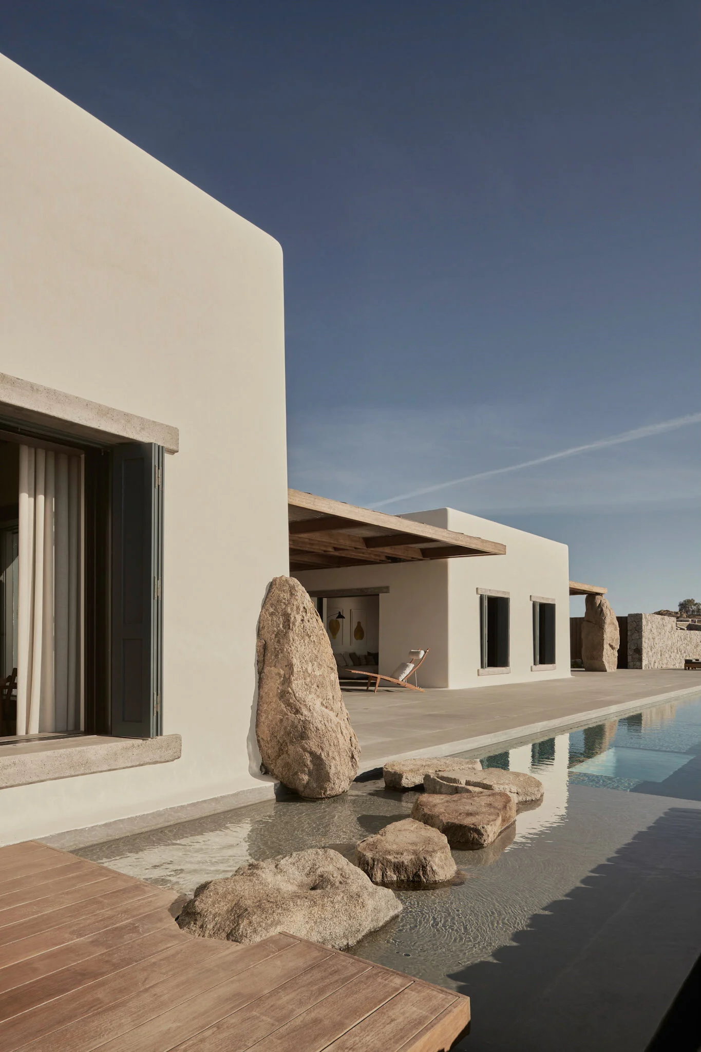 K Studio Blends Villa Mandra with the Stunning Mykonos Hills