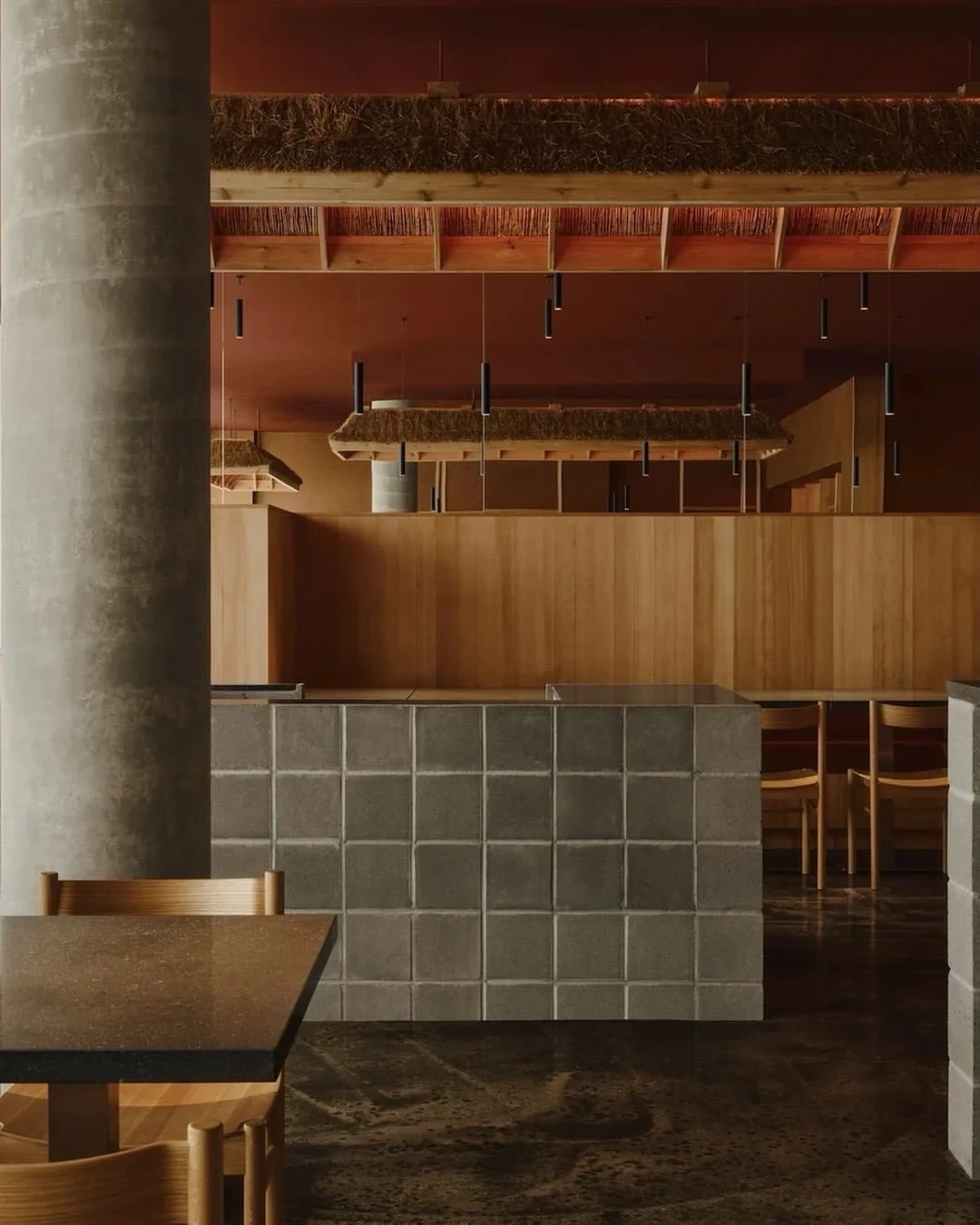 Jeju, a Korean restaurant, located in Vancouver.
Designed by @and_daughters 

Photography by @alexlesage__ 

Location: @jeju.vancouver 

#restaurantdesign #interiordesign #visualpleasuremag