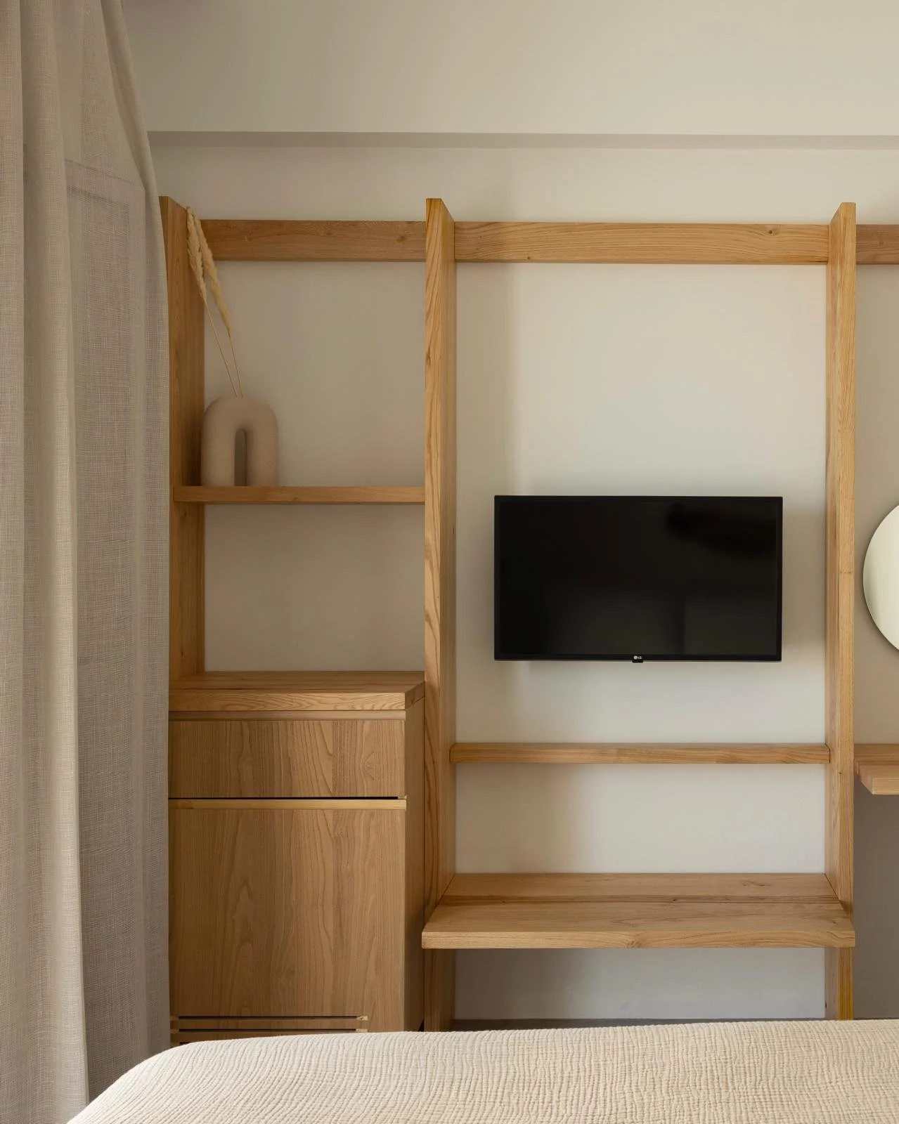 minimal hotel room serifos Greece