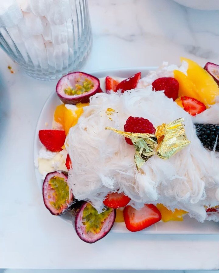 Dessert first? Our loaded pav is always a hit!