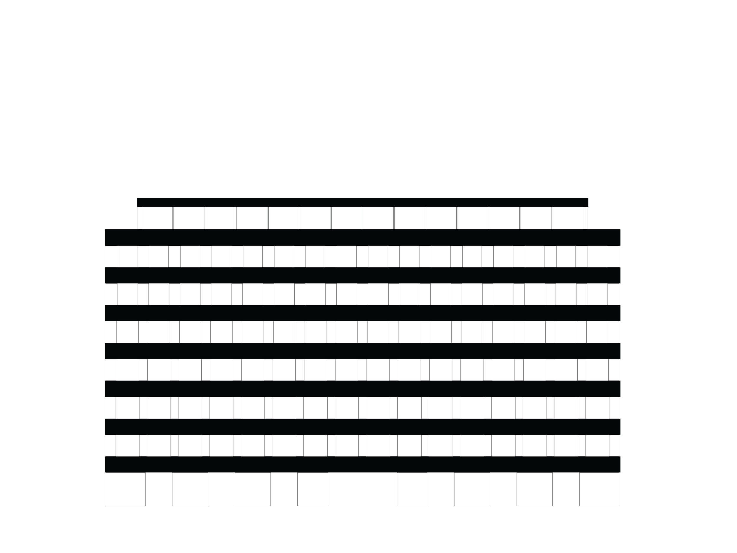 Horizontal bands