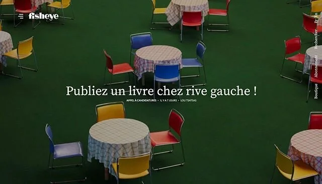 Appel à projets - édition photo &amp; exposition Opencall 2020 - Photobook &amp; Exhibition 
Bring your material to the table and turn your work into a #photobook with @rivegauchegallery and éditions  Download terms and conditions on the website, 