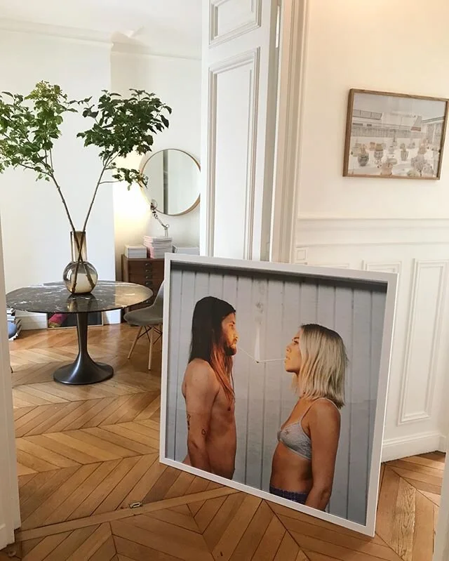 Love should always look like this by @shelbyduncan #shelbyduncan #rivegauche #gallery #print #framedprint #paris #interiordesign #fineart #fineartphotography #film