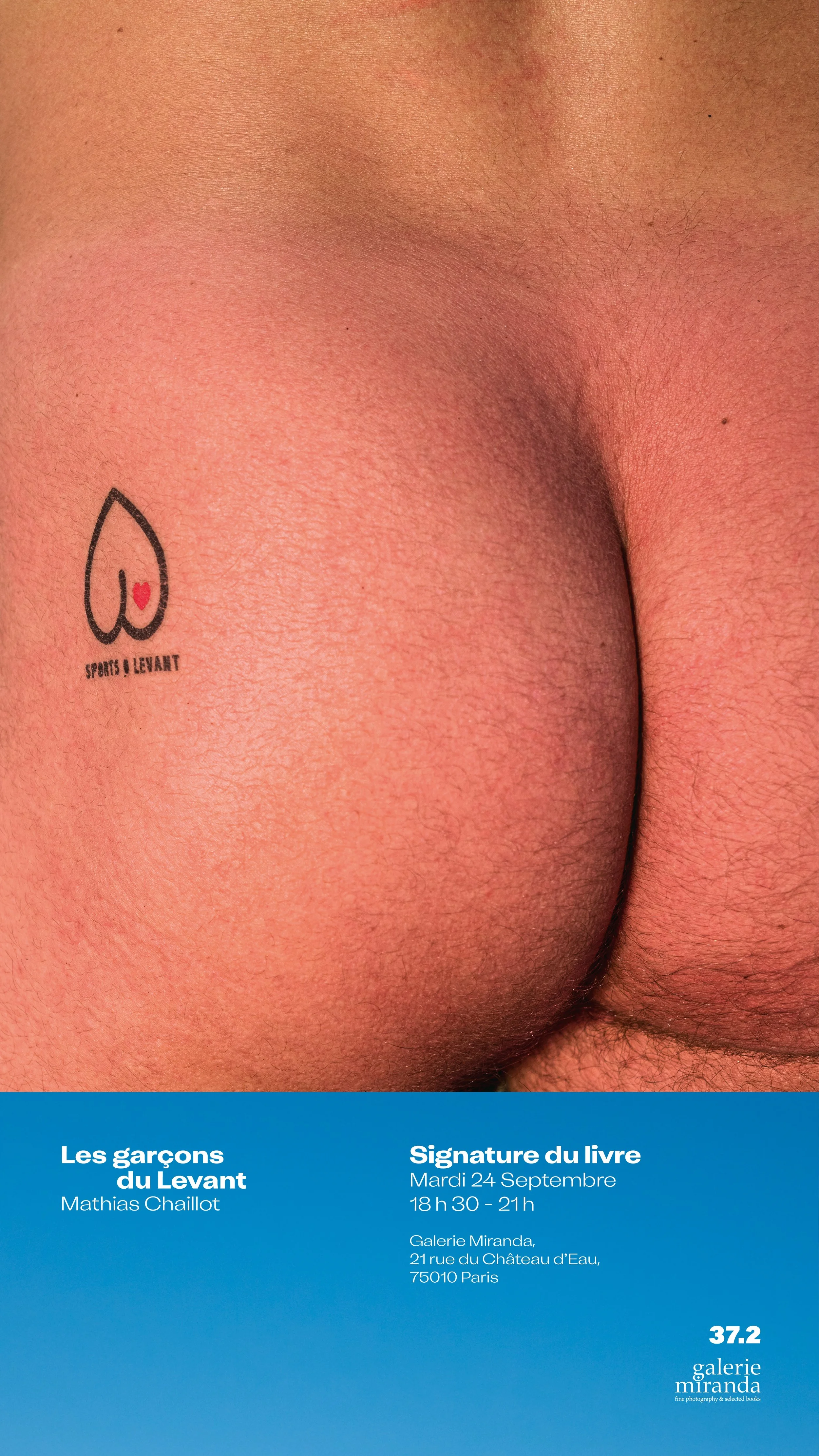 Affiche 2 Les Garçons du Levant by Mathias Chaillot - Book Signing Septembre 2024