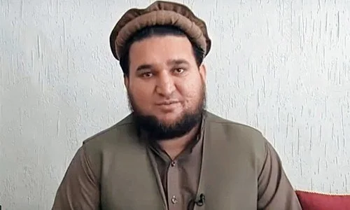 Ehsanullah Ehsan, former spokesperson of JuA who later surrendered to Pakistani state
