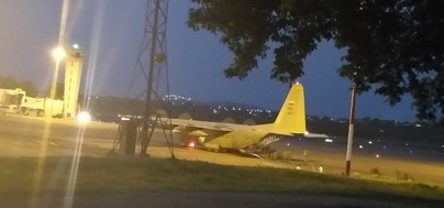  Colombian Air Force C-130 in Cúcuta offloading soldiers and supplies on the 5th of February 