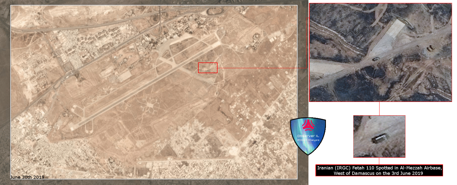 Al-Mezzah Airbase Overview with Tetah-110 SAM.