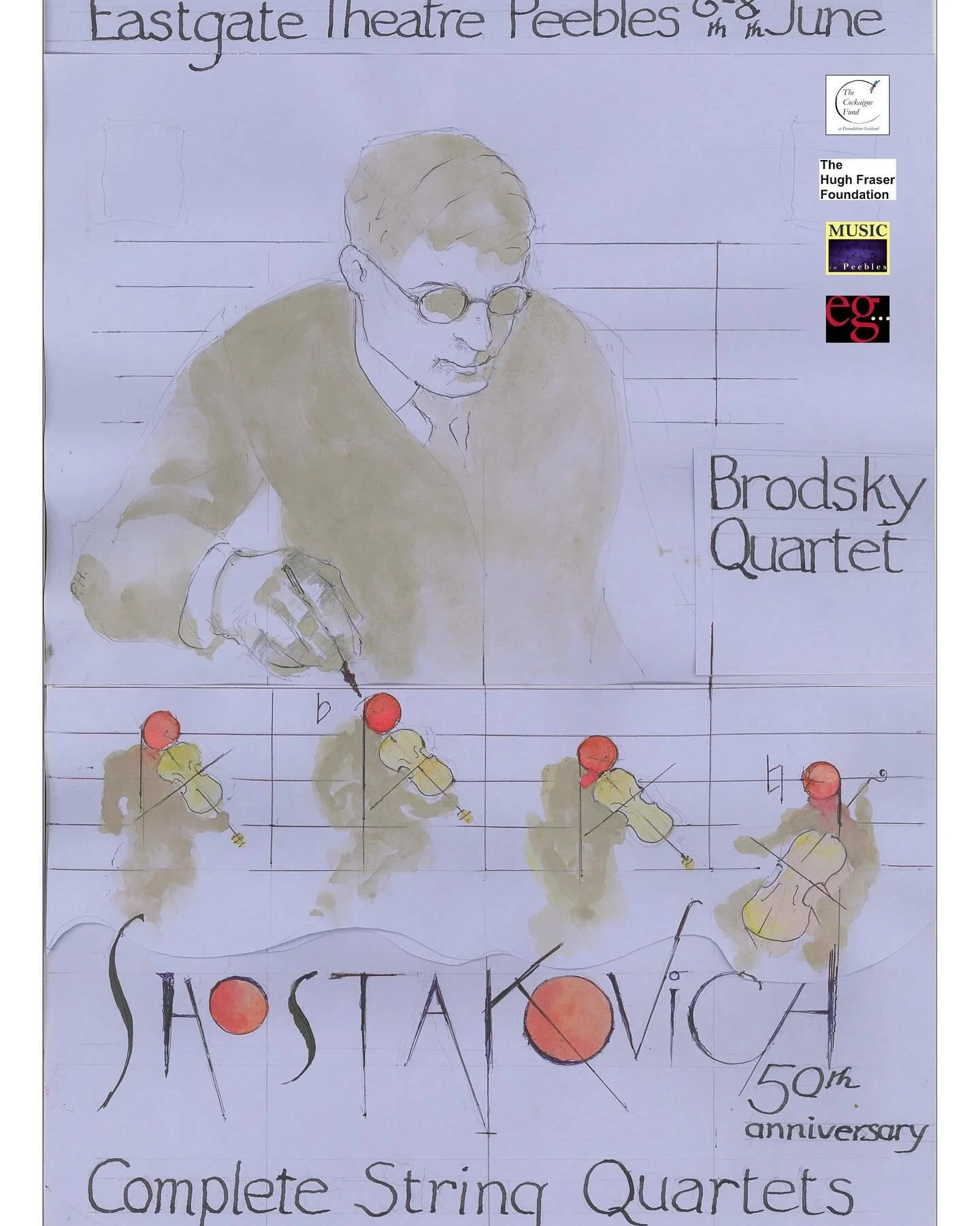 Don&rsquo;t miss this incredible event at Eastgate Theatre, Peebles!

The internationally acclaimed Brodsky Quartet will perform all 15 of Shostakovich&rsquo;s string quartets across five concerts in one unforgettable weekend &mdash; 6th to 8th June.