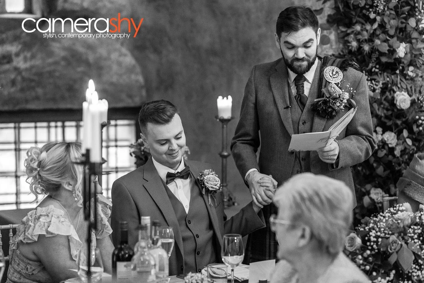 🎻💍 Congratulations, Scott! 💍🎻

All of us at Peebles String Orchestra would like to send our love and biggest congratulations to our incredible Founder and Director, Scott D. Whitefield-Holbrook, on his marriage to the love of his life, Dom, this 