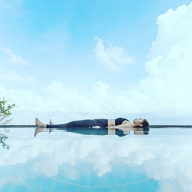If all you manage to do today is:
➡️Roll out your mat and lay on it.
➡️Feel your body. Where you end and the world beneath you begins.
➡️ Breathe. Conscious inhales and exhales... YOU WILL HAVE PRACTICED YOGA!
. 
Just a reminder to be extra kind to y