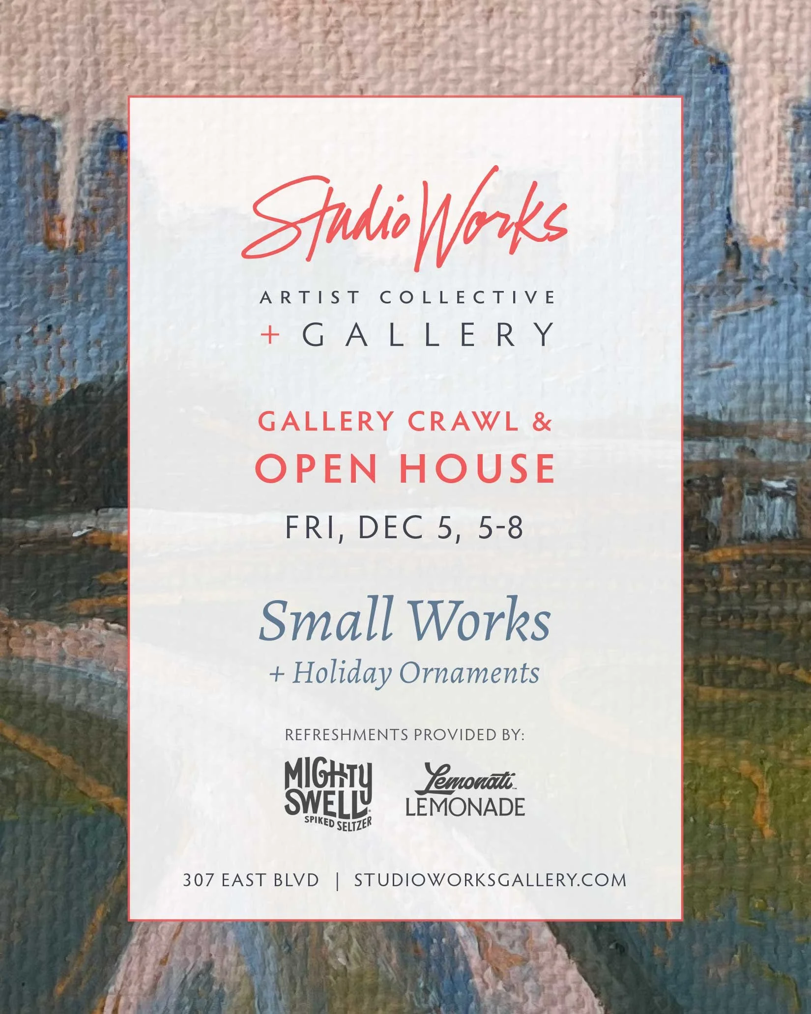 Dec 2025 Open House: Small Works + Holiday Ornaments