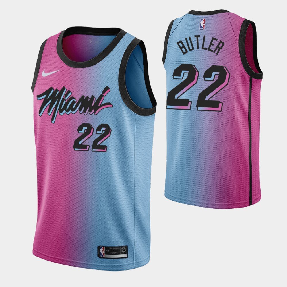 teal and pink jersey