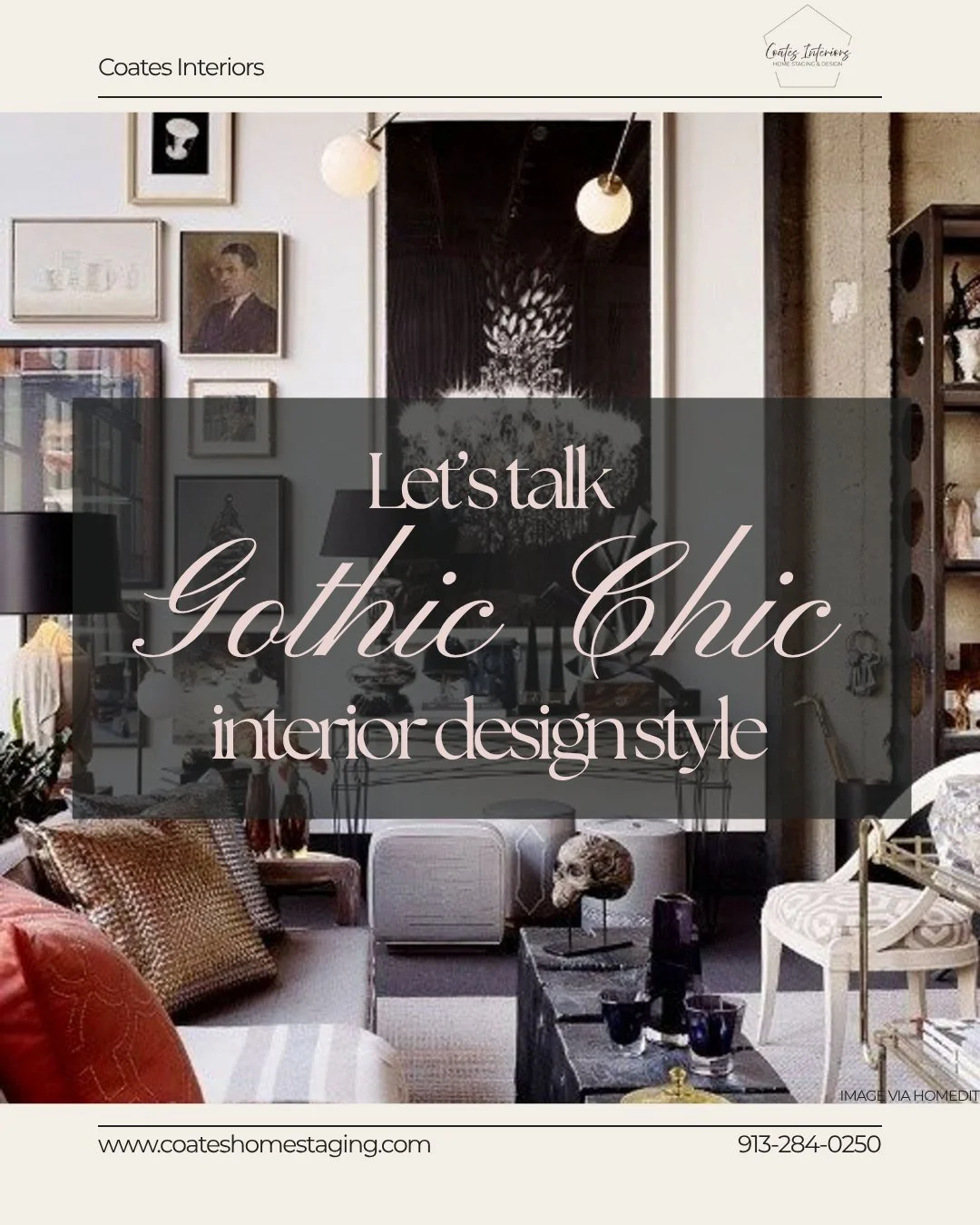🖤The New Noir: Master the Tenets of Gothic Chic Interior Design🖤

Gothic interior design often conjures images of Dracula&rsquo;s castle, cobweb-laden candelabras, and cartoonish Halloween props. However, a major design shift has reinvented this ce