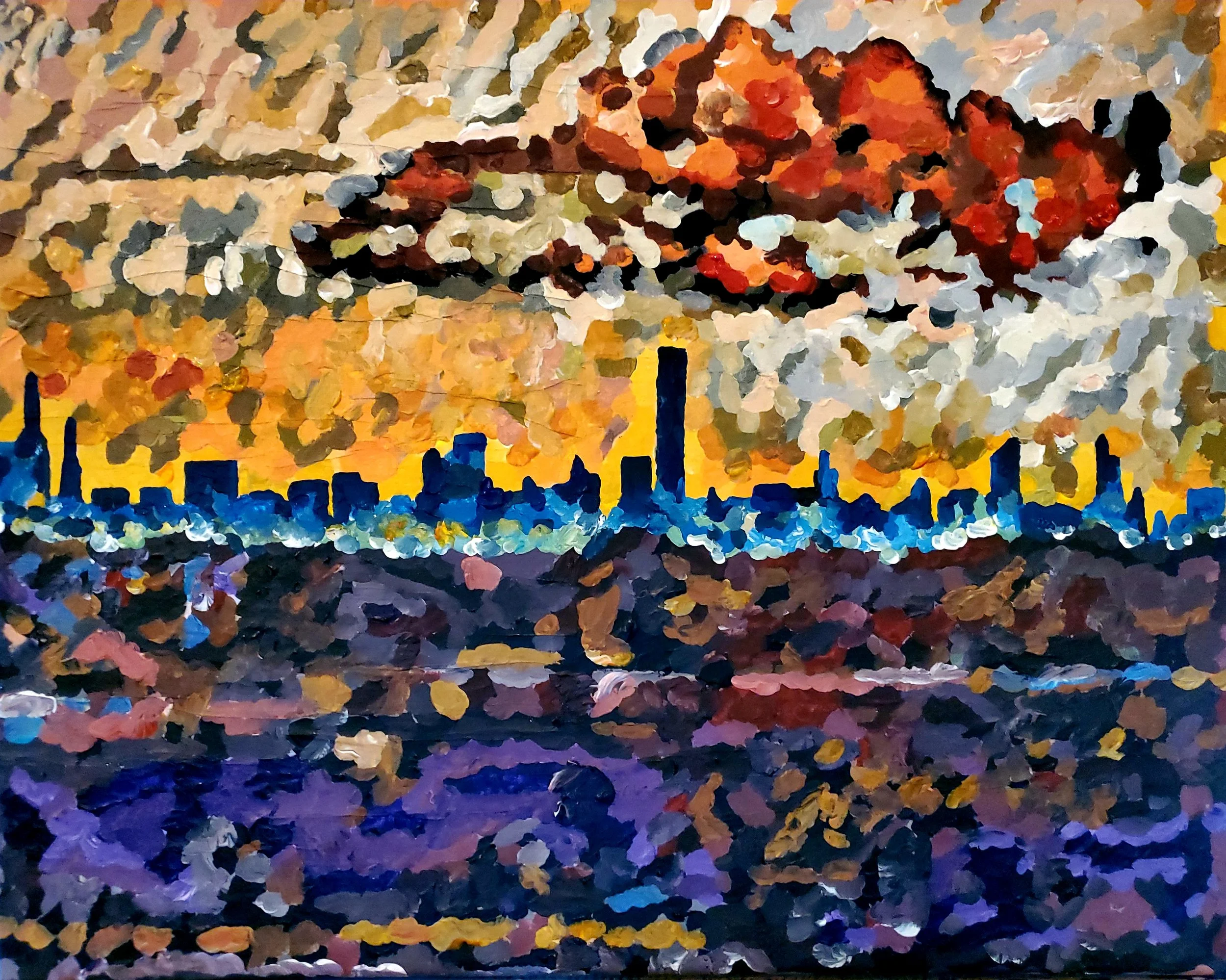 NYC Skyline from LaGuardia