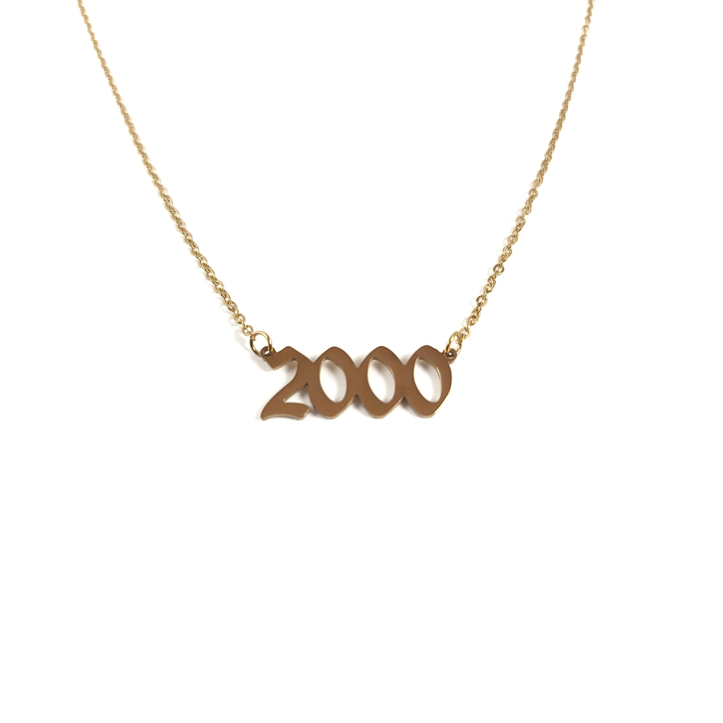 2000 year hypoallergenic necklace
