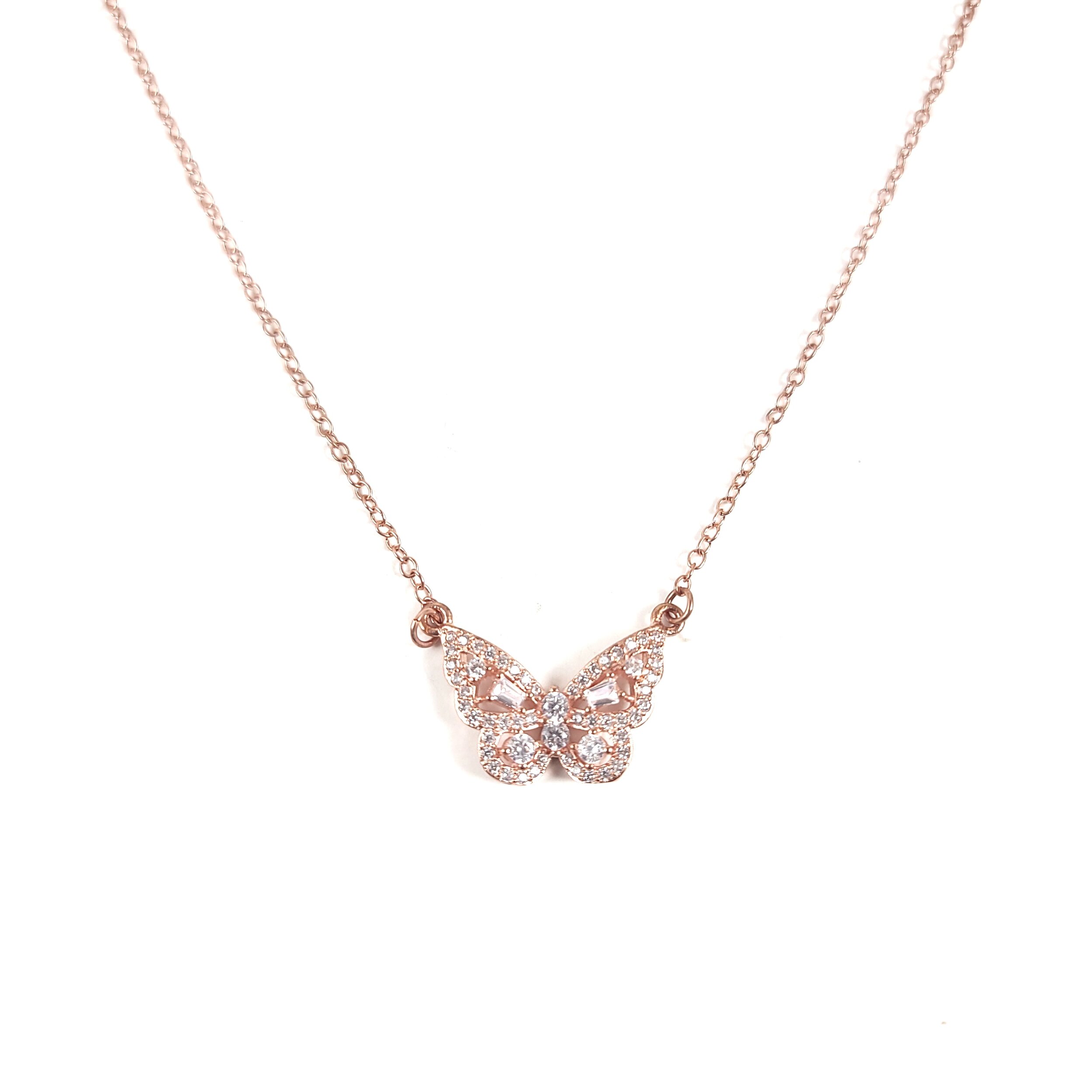 Nadia rose gold hypoallergenic necklace