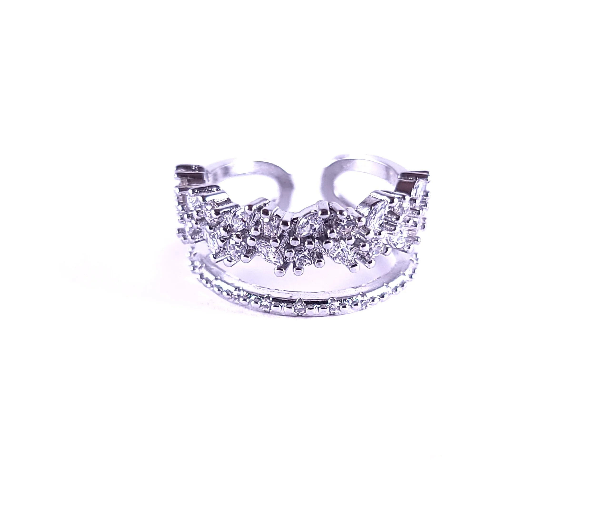 Clara white gold ring