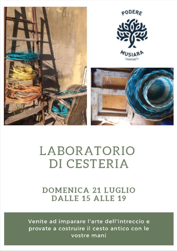 LABORATORIO DI CESTERIA