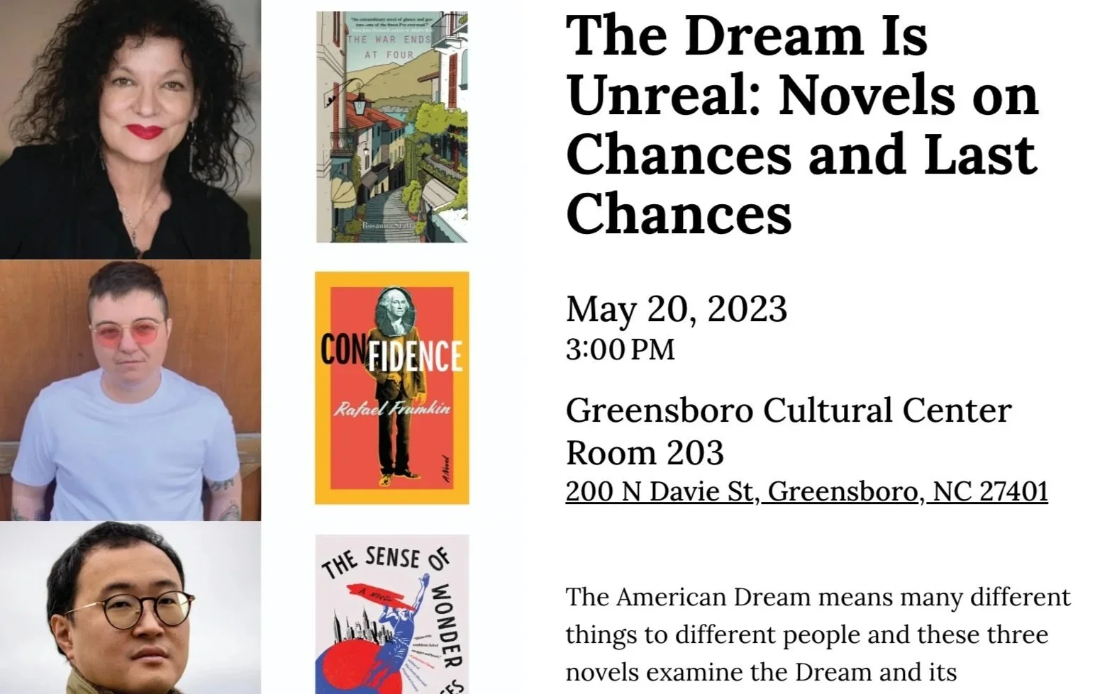 Greensboro Cultural Center - 2023