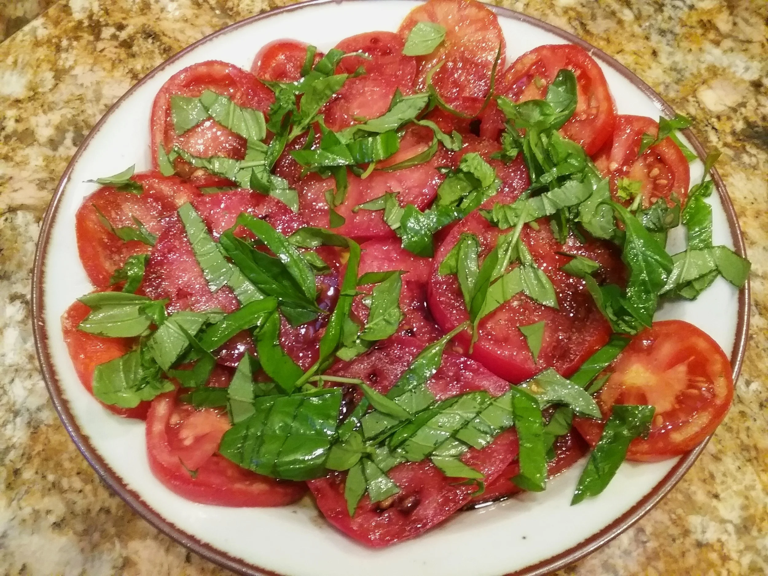Tomato and Basil Salad