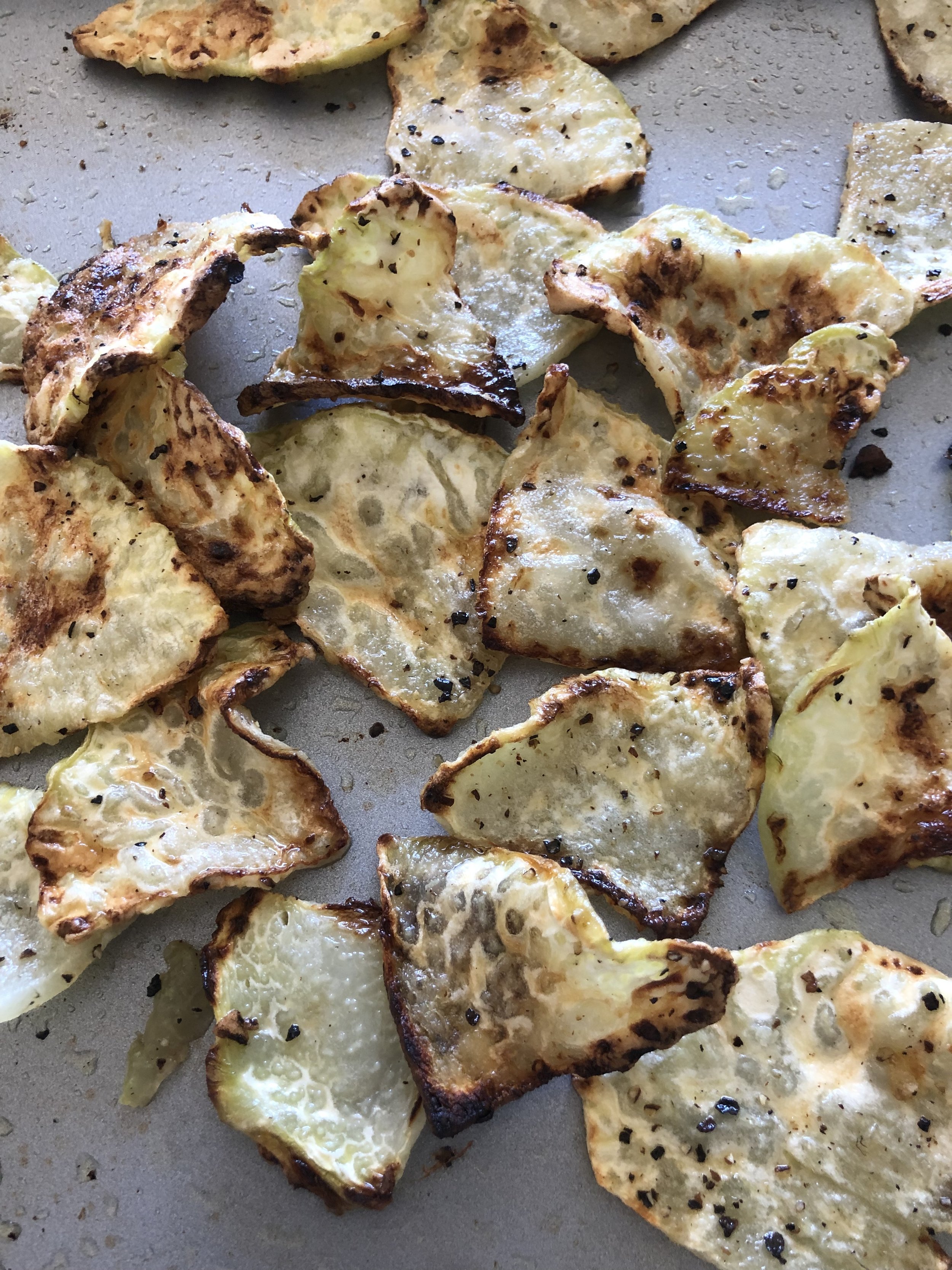 August - Roasted Kohlrabi