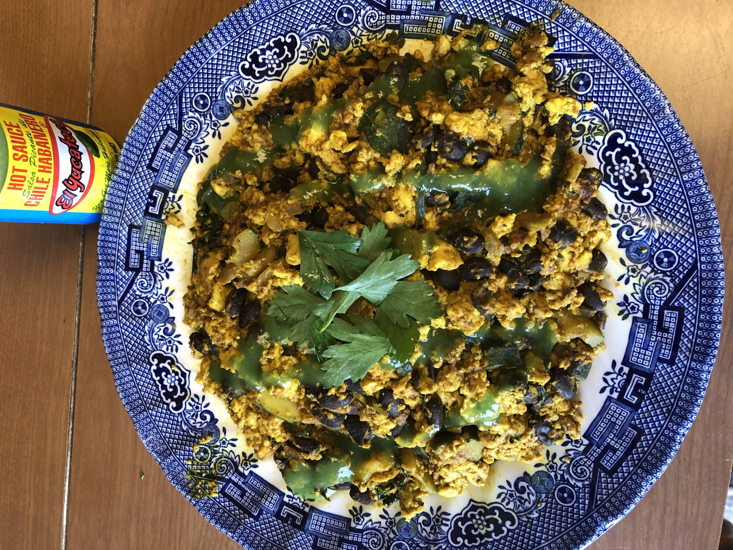 Tex-Mex Tofu Scramble