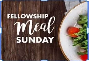 Sunday Fellowship Meal