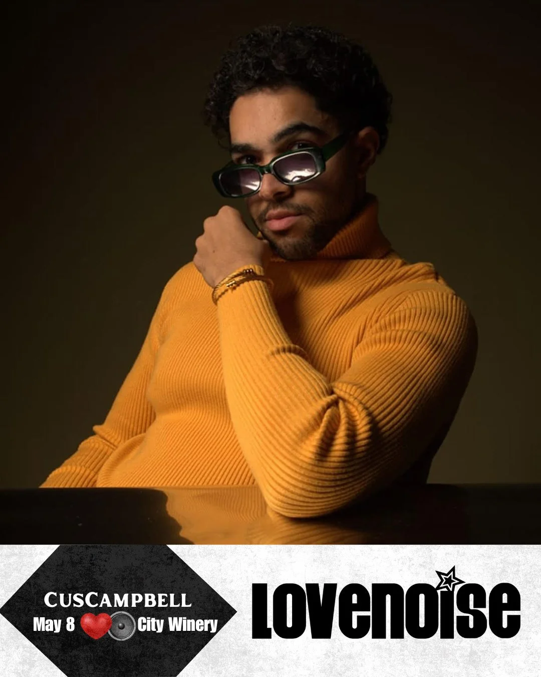 JUST ANNOUNCED ⁠
📍City Winery⁠
🗓️May 8th⁠
⁠
@cuscampbell is going to bring the heat! 🔥You're not going to want to miss this❤️🔊⁠⁠
⁠
🎟️Ticket link in bio or Lovenoise.net⁠